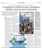 Cristian Candia habla sobre como la Inteligencia Artificial puede ayudar a estudiantes indecisos a buscar nuevos horizontes.