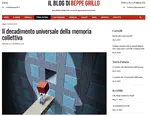 Il decadimento universale della memoria collettiva.