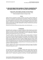 A low-cost miniature parabolic trough concentrator and monitoring system for teaching and research